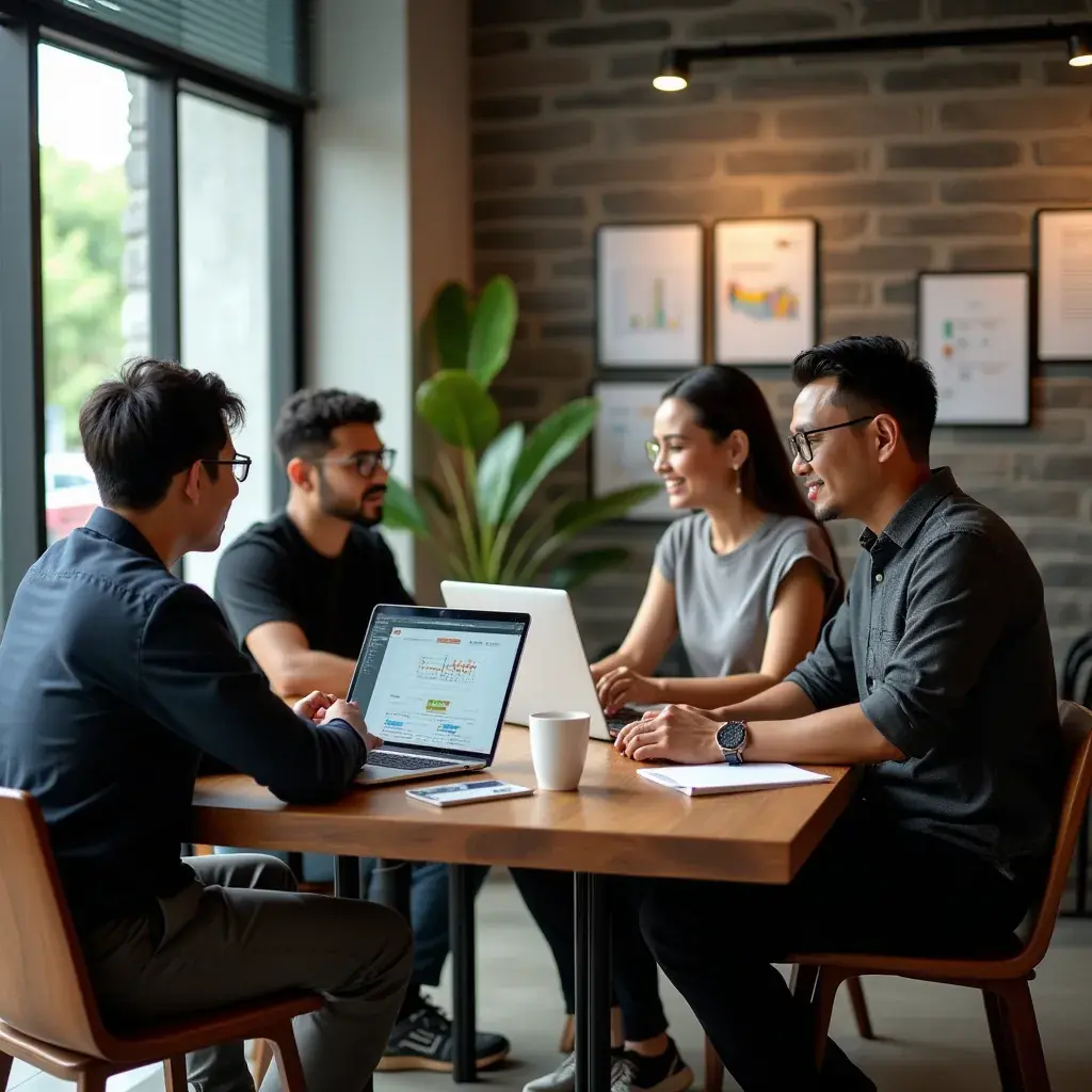 Supporting visual content